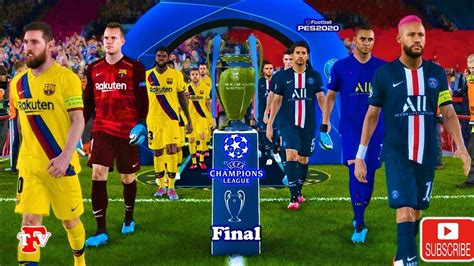 Watch more of the ehf champions league: PES 2020 | PSG vs BARCELONA | UEFA Champions League FINAL ...