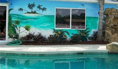 21 Swimming Pool Wall Mural Ideas Intheswim Pool Blog