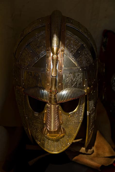 War Mask Sutton Hoo Face Mask Replica Early Medieval Bur Flickr