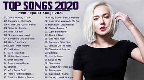 Pop Music 2020 Top Hit English Song 2020 Pop Hits 2020 New Popular