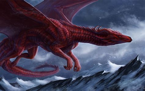 1440x900 Big Red Dragon 1440x900 Resolution Hd 4k Wallpapers Images