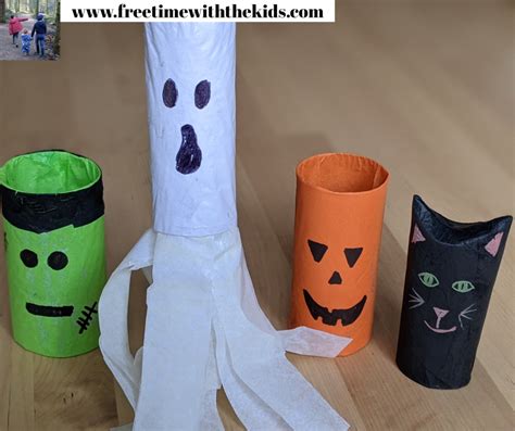 11 Easy Halloween Crafts For Kids Free Time With The Kids