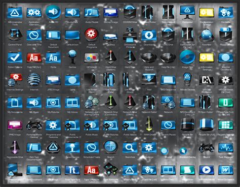 Windows 10 x icon pack. Cleodesktop - Mod Desktop: Encounter Blue Icon Pack 7tsp ...