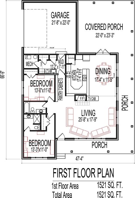 Building Plan For 2 Bedroom House Kobo Building