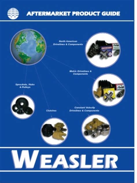 Weasler North American Aftermarket Product Guide Bearing Mechanical