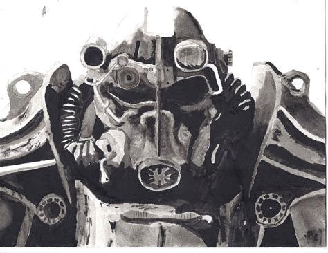 Fallout T 45d Power Armor By O0m 9 On Deviantart