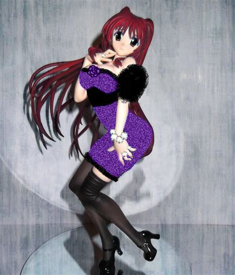 Anime Figure In Purple Dress~ By Aardbeielfje On Deviantart