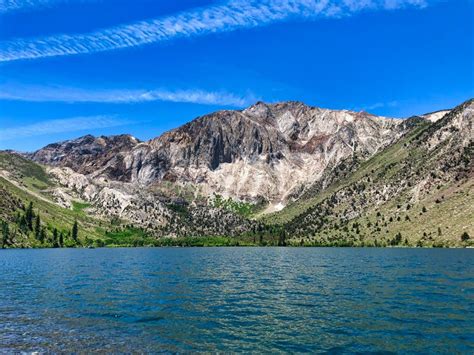Convict Lake In The Eastern Sierra Nevada Mountains Stock Photo Image