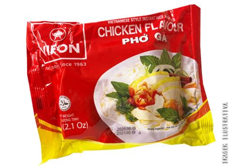 Foxmartjp Instant Rice Noodles Vifon Phở Gà 60g̣̣ Chicken Flavour