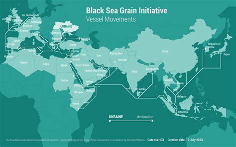 Black Sea Grain Initiative Vessel Movements United Nations