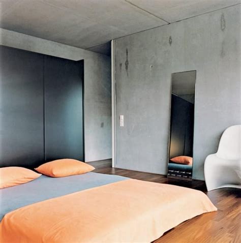 20 Bold Bedroom Designs With Concrete Walls Concrete Bedroom Luxury