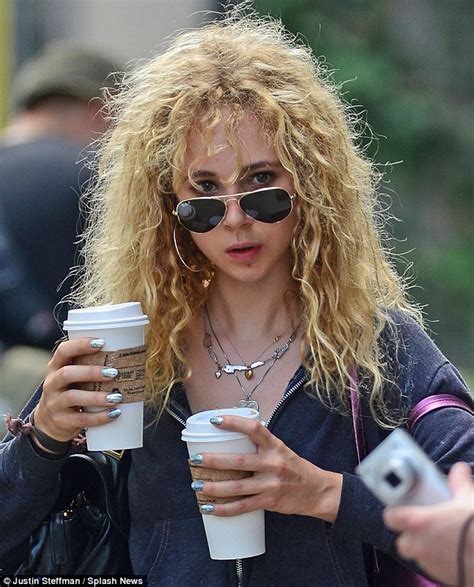 Juno Temple Has A Hair Raising Moment When Gust Of Wind Blows Her