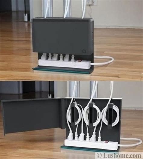 Organize Cable Clutter Hide Cables In Walls Or Furniture Decorate