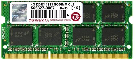 These cards provides fraud protection. Transcend DDR3 4 GB Laptop DRAM (JM1333KSN-4G) - Transcend : Flipkart.com