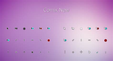 Comix New Cursors By Alexgal23 On Deviantart