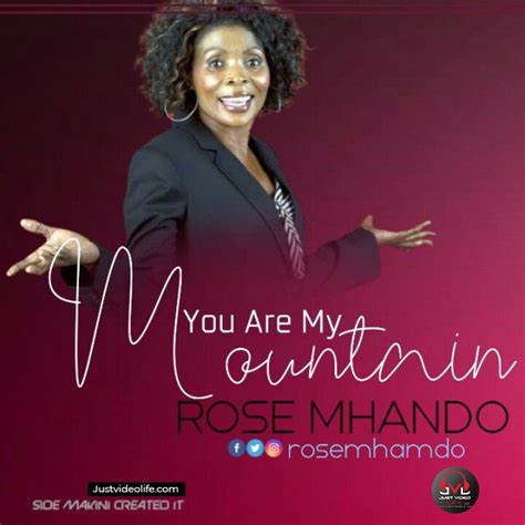 Gospel Audio Rose Muhando You Are My Mountain Mp3 Download In