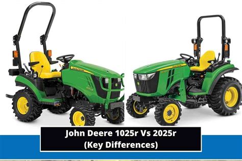 John Deere 1025r Vs 2025r Key Differences