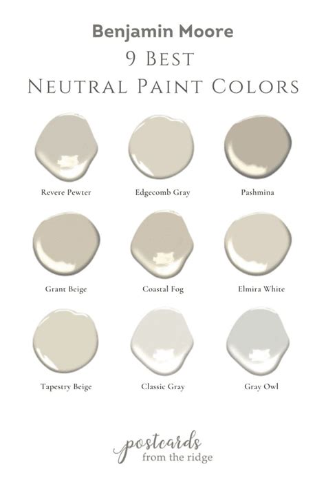 The Best Neutral Paint Colors For Walls And Floors In This Postcard