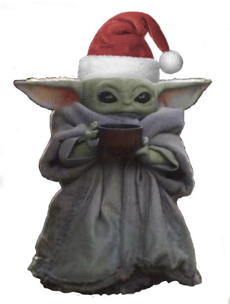 Baby Yoda Christmas Png Image Hq Png Arts