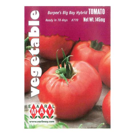 Tomato Burpees Big Boy Hybrid Seeds Earl May