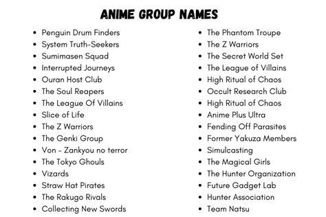 View 18 Anime Usernames For Games Bigrigwasuds