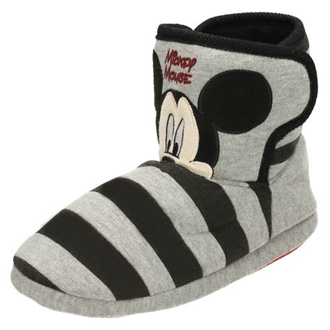 Boys Disney Slippers Mickey Mouse Ebay