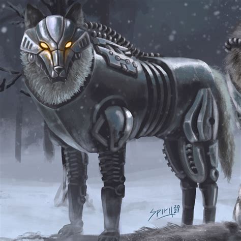 Artstation Bionicle Iron Wolves