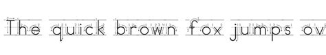 Abcprintdottedlined Font Download For Free View Sample Text Rating