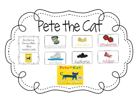 Creating And Teaching Pete The Cat I Love My White Shoes Pete The Cat