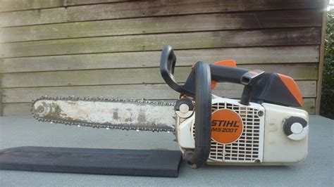 Stihl Ms200t Most Powerful Top Handle Saw Made Exellent 150psi