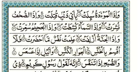 Page 592 Surah 082 Al Infitar Quran Ul Karim