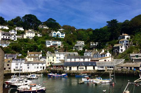 Polperro is just the perfect Cornish picturesque fishing village! Windy ...