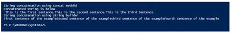 Powershell Concatenate String Introduction Features Examples