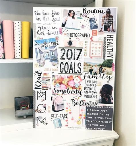 Vision Board Ideas And Examples To Inspire Your Motivation Making A