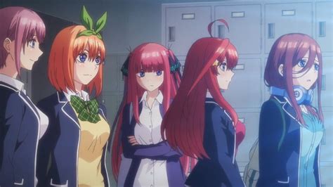 Wallpaper Anime Girls Anime Screenshot 5 Toubun No Hanayome Nakano