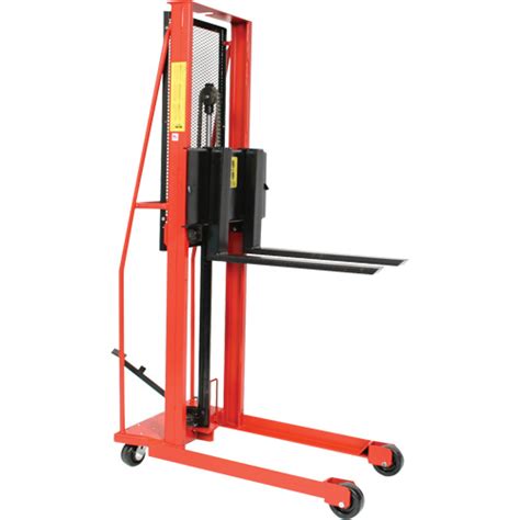Wesco Hydraulic Fork Lift Stacker Foot Pump Operated 1000 Lbs