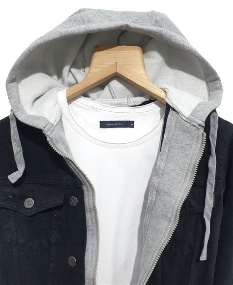 Cotton Men Black Denim Jacket Hoodie For Mens Rs 1100 Piece Powerlook