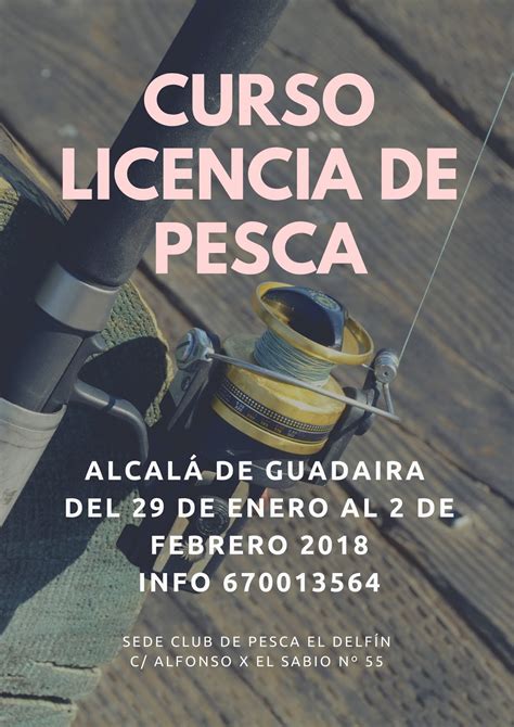 Curso De ObtenciÓn De Licencia De Pesca Continental En AndalucÍa Curso