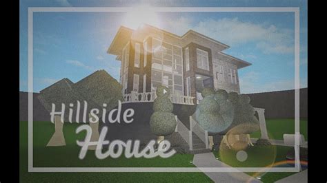 Bloxburg Hillside House 60k Youtube