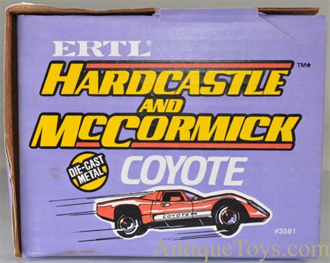Rare Vintage 1983 Ertl Hardcastle And Mccormick Coyote X Diecast 116