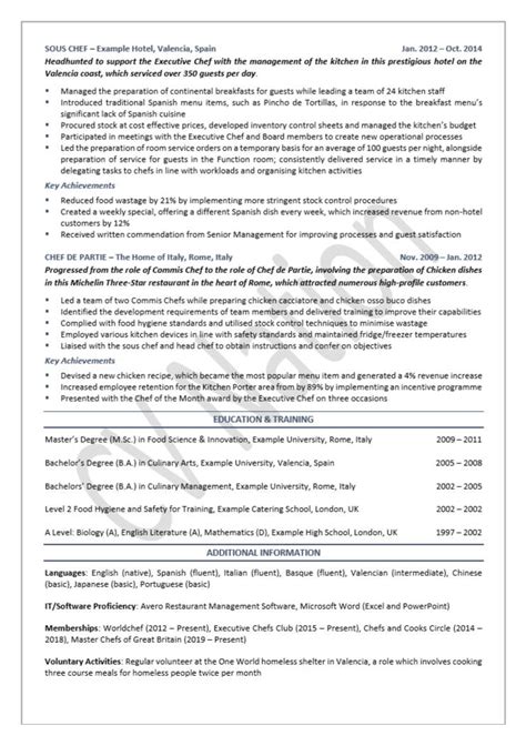 A cv may also include professional references, as well as coursework, fieldwork, hobbies and interests relevant to your profession. Cv Layout Examples - Collection - Letter Templates
