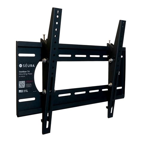 Unfortunately, when i try to drill through the stucco i seem to be hitting something metal, or whatever it is, my. Seura TW-5 Tilting Weatherproof Outdoor TV Wall Mount for ...