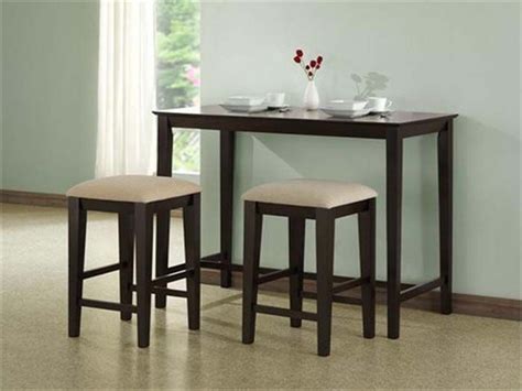 Modern Pub Table Sets For Small Spaces Small Dining Table