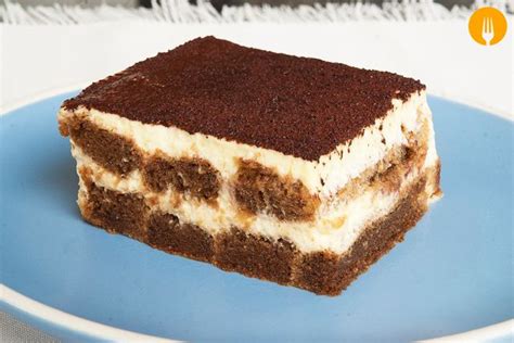 Recetas de dulces y postres fáciles para los niños. Tiramisú casero, fácil y sencillo