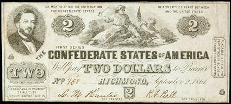 Today, confederate money has gained a large following among collectors, and are an essential part of united states history. Values of Old Confederate Money | Paper Money Buyers | Confederate, Money, Confederate states