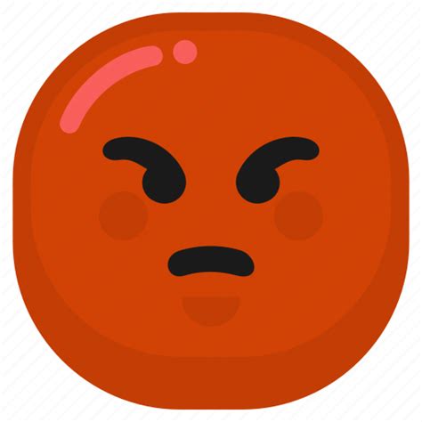 Angry Emoticon Mad Upset Icon