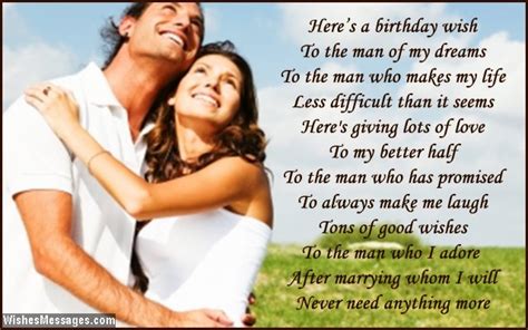 Birthday Poems For Fiance