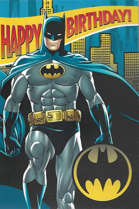 Batman Birthday Card Cards Blog