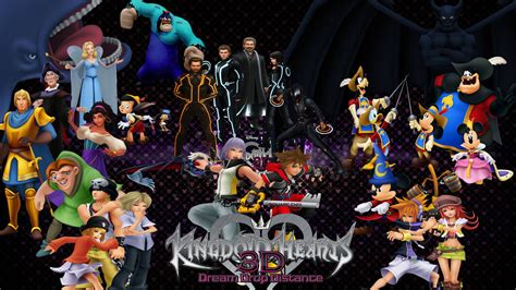 Kingdom Hearts Dream Drop Distance Dream Worlds By Thekingblader995 On
