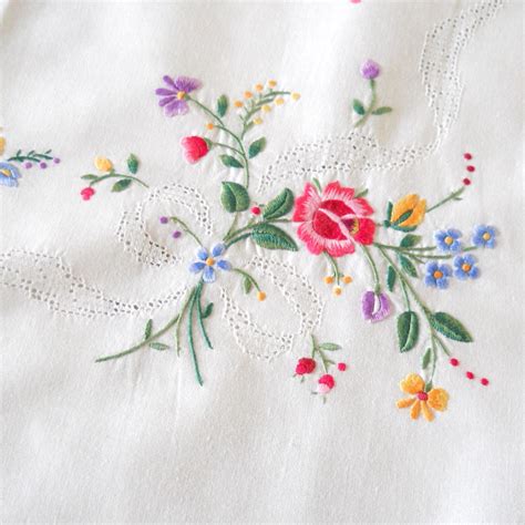 Your Place To Buy And Sell All Things Handmade Embroidered Tablecloth
